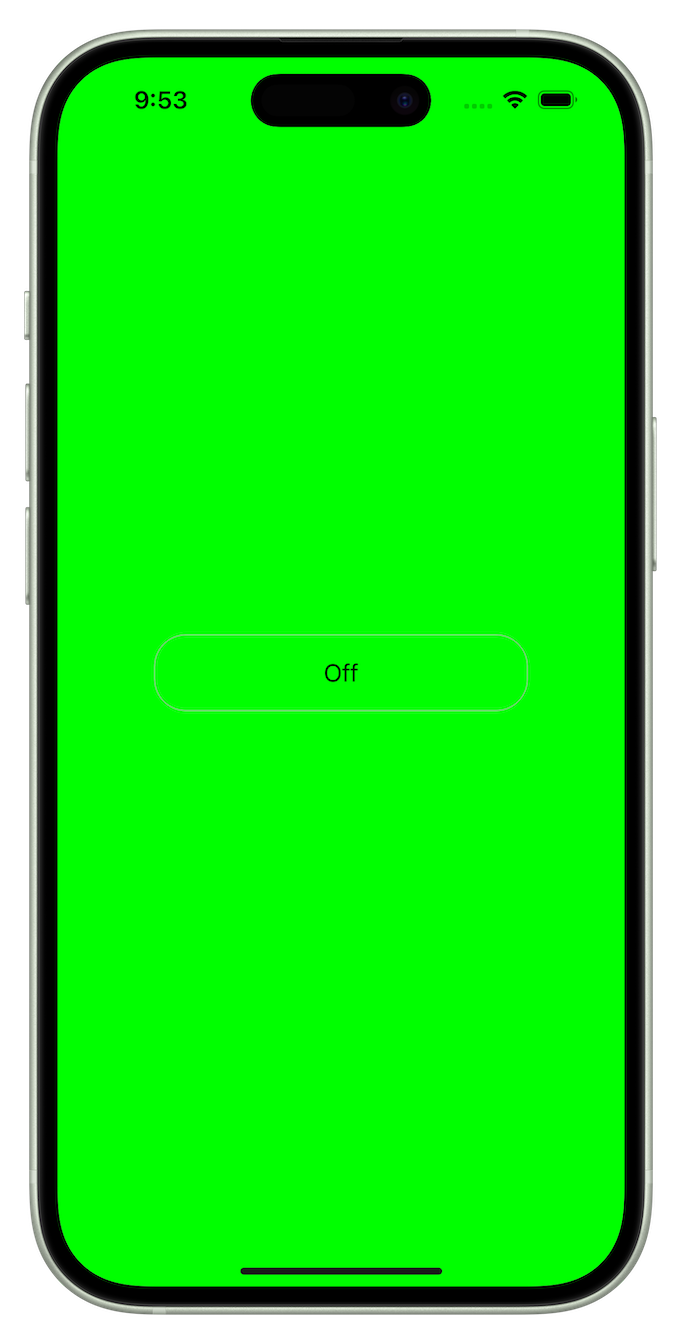 A single-view app that is modeled on the original flashlight apps launched at the debut of the App Store in 2008. The extension exercise has if light is on, the user can swipe between multiple flashlight colors (this is in the screen_color respository). I added only three more colors (red, blue, and green), but you and your students could add as many colors as you/they would like. This app is an extension of the Light Guided Project at the end of Unit 1 in Apple's Develop in Swift Fundamentals (Xcode 15) course.